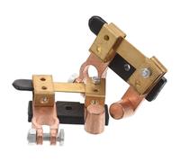 ELAYARD Interrupteur de Coupure de Batterie 2 Pièces en Alliage Cuivre Plaqué Cuivre Coupe-Circuit pour Voitures Camions Bateaux Isolation Batterie Facile à Installer pour Véhicules