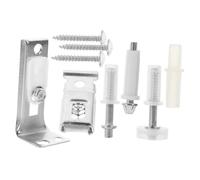 ELAYARD Kit de Quincaillerie pour Porte Pliante et Coulissante Pivot Inférieur Aluminium Compatible Portes Pliantes et Coulissantes
