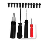 ELAYARD Kit de Réparation Pneus Compact et Outil de Dépannage Crevaison pour et Véhicules Électriques Réparation Rapide sans Compétence Requise