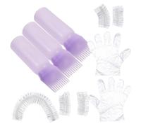 ELAYARD Kit de Teinture Cheveux Complet Portable avec Bouteille Bonnet Gants et Protège Oreilles Accessoires Pratiques pour Coloration Maison et Salon Adapté Femmes et Débutants