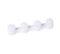 ELAYARD Lampe de Maquillage LED Portable à Ventouse Ampoules Monochrome Éclairage Miroir pour Coiffeuse Installation sans Outil pour Salle de Bain et Voyage