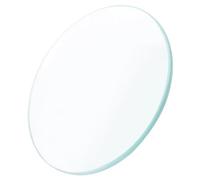 ELAYARD Lentille Convexe de Lentille Condenseur Optique pour Cours de Physique Verre Bleu Transparent Utilisation Solaire et Expérimentale