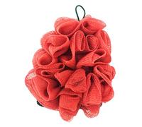 ELAYARD Loofah de Dessin Animé Grosse Taille Éponge Exfoliante Corps de Pastèque Rouge Boule de Bain Amusante Lanière pour Salle de Bain et Voyage