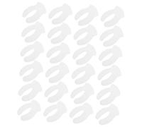 ELAYARD Lot De 1000 Coussinets Oculaires Jetables En Pur Coton, Format u Ultra-fin, Hypoallergénique, Masque Yeux Hydratant Pour Soins Dvd, Voyages Et Détente