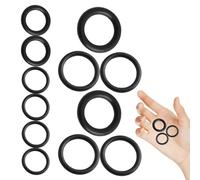 ELAYARD Lot de 12 Joints Toriques en Caoutchouc pour Étriers de Freins à Disque de Vélo Kit Complet Solide Résistant Haute Température Compatible Vtt Entretien Frein Hydraulique