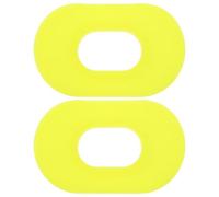 ELAYARD Lot de 2 Embouts Buccaux de Plongée en Silicone Jaune Protège-Lèvres Anti-Gel et Anti-Piqûre Flexible et Confortable Compatible Détendeur et Tuba Accessoire de Rechange pour