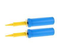 ELAYARD Lot de 2 Pompes à Air Manuelles Portables Embout Incliné, Mini Pompe à Main pour Ballons en Latex et Aluminium, Gonfleur Manuel Précis et Léger pour Décoration de Fête,