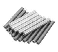 ELAYARD Lot de 20 Barres D’Électrodes en Fer et Aluminium pour Électrolyseur Tiges de Test Précises Compatibles Appareils Rectangulaires Conductivité Élevée Remplacement Électrolyseur
