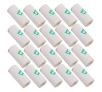 ELAYARD Lot De 20 Rouleaux D'Étiquettes Autocollantes Pour Imprimante Thermique Papier Imprimable Mini-Étiquettes Thermiques Portables Blanches