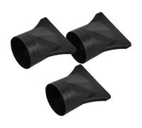 ELAYARD Lot de 3 Embouts de Sèche-Cheveux Universels Résistants à Haute Température en Plastique Robuste Concentrateurs Étroits et Diffuseurs pour Coiffure Professionnelle et Usage