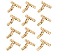 ELAYARD Lot de 30 Charnières Invisibles Cylindriques en Cuivre 5 X 22 MM Charnières Dissimulées pour Boîtes à Bijoux Meubles et Loisirs Créatifs Petite Taille Haute Résistance Usage