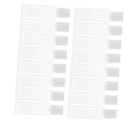 ELAYARD Lot de 30 Mini Bouteilles Vides Portables 30 Ml Étanches en Plastique Transparent pour Solution Lentilles de Contact Voyage Usage Personnel