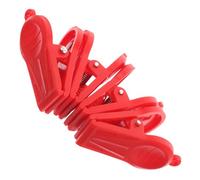 ELAYARD Lot de 4 Clips de Sécurité Universels pour Tapis de Course Pince Renforcée Ressort Accessoires pour Arrêt D’Urgence Compatibles Salle de Sport à Domicile Pièces de Rechange