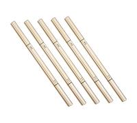 ELAYARD Lot de 5 Crayons à Sourcils Double Embout Waterproof Extra-fins, Couleurs Variées, Maquillage Naturel pour Femmes, Usage Voyage avec Brosse Intégrée