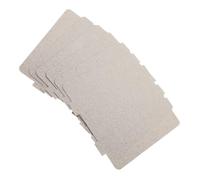 ELAYARD Lot De 6 Couvercles Isolants Pour Four À Micro-Ondes Pièces Universelles Pour Four À Micro-Ondes Plaques En Mica Couvercle De Guide D'Ondes Pièces Argentées