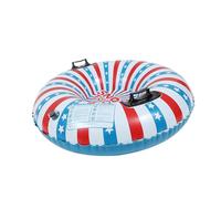 ELAYARD Luge Gonflable Ronde PVC Épais Coussin Glissant Résistant pour Garçon Fille et Adultes Luge Extérieur pour Neige et Herbe de Glisse Hivernal
