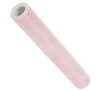 ELAYARD Maillet pour Bol Chantant Tibétain en Cuir Rose Bâton de Bol Sonore Anneau en Caoutchouc Pièce pour Percussion Zen Accessoire de Contemplation et Relaxation Sonore