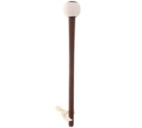 ELAYARD Maillet pour Gong Manche en Bois Ergonomique et Embout en Tissu, Maillet Polyvalent pour Percussions et Xylophone, Adapté aux Musiciens Adultes