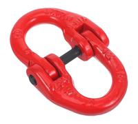 ELAYARD Maillon de Levage en Acier 2t, Attache de Chaîne de Sécurité Rouge, Installation Rapide, Démontage Facile, pour Chaîne de Levage et Remorquage Plusieurs styles