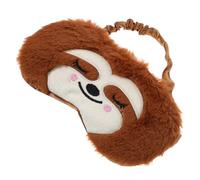 ELAYARD Masque de Sommeil Cartoon Peluche Cache-yeux Occultant pour Filles Oculaire Confortable pour Sommeil Sieste et Voyage