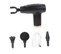 ELAYARD Masseur à Percussion Électrique Pour Dos Et Cou, Mini Masseur Musculaire Domestique Noir, Portable Écran Lcd, Usage Maison Et Voyage, Détente Musculaire Ciblée