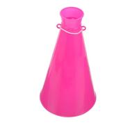 ELAYARD Mégaphone Plastique Portable pour Supporter Corne Manuelle Légère Sonore pour Fêtes et Matchs Sportifs Ambiance Festive Rose