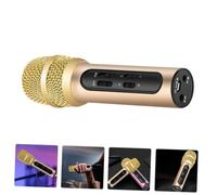 ELAYARD Microphone Condensateur Main pour Chant Direct avec Effet Réverbération Compatible Smartphone et PC et Portable Karaoké Adultes et Fêtes
