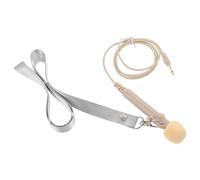 ELAYARD Microphone Filaire Portable Mini à Main avec Interrupteur Microphone Omnidirectionnel Jaune pour Amplification Vocale Enseignement Guide Touristique et Présentation