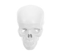 ELAYARD Modèle Anatomique de Crâne Humain Mini en Plastique Blanc Détachable Squelette Pédagogique pour Dessin et Étude Médicale Décoration Éducative pour Étudiants en Anatomie