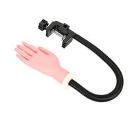 ELAYARD Modèle de Fausse Main pour Entraînement Ongle en Plastique Flexible Outil pour Manucure Professionnelle Pratique pour Nail Art, Simulation Main Humaine