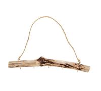 ELAYARD Organisateur Mural Bois Flotté pour Bijoux et Clés Support Suspendu Résistant pour Colliers et Boucles Oreilles Décoration Murale Vintage pour Maison et Boutique