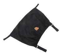 ELAYARD Organisateur Poussette Garçon Fille Noir Grand Rangement Suspendu pour Couches et Biberons Léger et Réutilisable Compatible Landau et Poussette