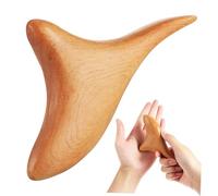 ELAYARD Outil De Massage Bois Multifonction Masseur Thaïlandais Triangulaire Grattoir Musculaire Pour Dos Nuque Et Massage Par Pression Et Raclage