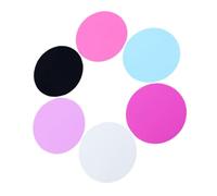 ELAYARD Palette de Mélange Surface Lisse et Toucher Confortable en Silicone 6pcs Couleur Aléatoire pour Vernis à Ongles pour Salon de Manucure et École de Nail Art