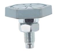 ELAYARD Patins Anti-vibrations en Caoutchouc Antidérapants pour Lave-linge Tambour, Support Réglable pour Machine à Laver, Protection des Sols et Stabilisateur pour Appareils