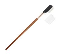 ELAYARD Peigne à Cils et Sourcils Métal avec Manche Bois Naturel Brosse de Séparation Outil de Maquillage Précis pour Femmes Facile à Nettoyer et Résistant