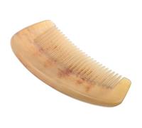 ELAYARD Peigne Gua Sha Corne de Mouton Épais pour Massage Du Chevelu Brosse Anti-statique Multi-usage pour Cheveux Fins et Épais Outil Professionnel de Coiffure Robuste et Compact