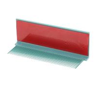 ELAYARD Peigne Pour Lisser Cheveux Plastique Vert Accessoire Coiffure Compatible Lisseur Électrique Brosse Démêlante pour Salon et Usage Domestique