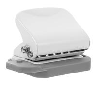 ELAYARD Perforatrice Manuelle à 6 Trous Réglable pour Bureau, Perforateur Papier Multi-usage en Plastique et Métal, Perforatrice Professionnelle pour Feuilles Mobiles, Carton