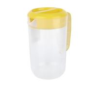 ELAYARD Pichet Plastique avec Poignée et Couvercle Capacité Transparente pour Eau Froide Lait Usage Maison et Magasin de Thé