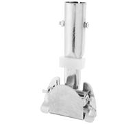 ELAYARD Pince pour Manche à Balai en Acier Inoxydable, Adaptateur à Rotation 360° pour Balai Serpillère, Accessoire de Remplacement Pratique