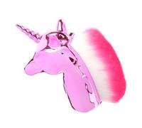 ELAYARD Pinceau De Maquillage Professionnel De Licorne Poignée Plastique Rose Doré Pour Femme Et Fille Maquillage Quotidien Se Maquiller