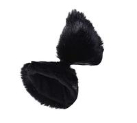 ELAYARD Pinces à Cheveux Oreilles de Chat Noir pour Garçon et Filles, Matériau Composite Léger, Effet Décoratif Simple et Facile à Porter, pour Fête ou Photo Prop, Lot de 2
