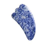 ELAYARD Planche de Gua Sha Jade pour Massage Visage et Corps Outil de Soin et Confortable Facile à Tenir et Transporter pour Beauté Peau et Bien-être