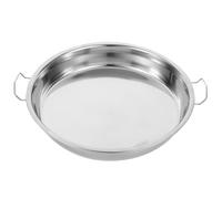 ELAYARD Plateau Vapeur Inox pour Cuisson Vapeur et Service Plateau Multifonction Acier Inoxydable avec Aimant Plat de Cuisson Maison Cuisine Polyvalent