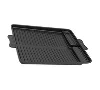 ELAYARD Poêle à Griller Rectangulaire Pierre Médicale Antiadhésive Plaque Barbecue Camping Portable Facile à Monter et Démonter Design Coréen Pratique pour Usage Domestique et Extérieur