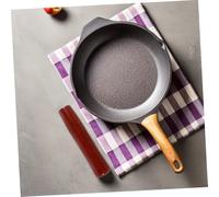 ELAYARD Poignée de pot de hêtre poignée latérale de remplacement pour casseroles et poêles amovible porte-pot en Brun