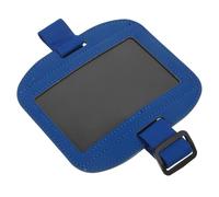 ELAYARD Porte-badge de Bras Horizontal Bleu Étui Protecteur pour Carte Identité et Sécurité Sociale Brassard Pratique pour Infirmiers et Employés