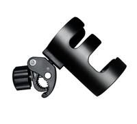 ELAYARD Porte-gobelet Poussette Robuste et Léger Support Bouteille pour Chariot Garçon Fille Accessoire Pratique et Facile à Installer Adapté Plupart des Bouteilles Noir