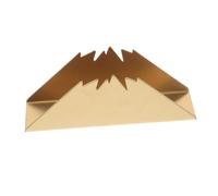 ELAYARD Porte Serviettes Triangle Acier Inoxydable Stable et Distributeur Autoportant pour Table à Manger Cuisine Restaurant Café et Pique